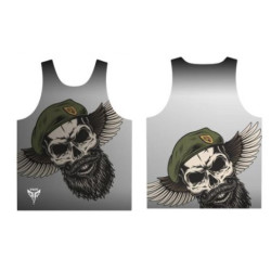 T.N.T. TACTICAL Μπλουζάκι Αμάνικο Dry-Fit Skull