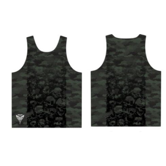 T.N.T. TACTICAL Μπλουζάκι Αμάνικο Dry-Fit Camo