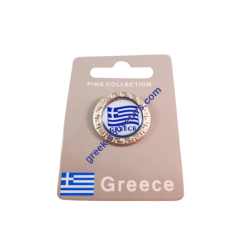  Καρφίτσα πέτου Ελληνική Σημαία μαίανδρος