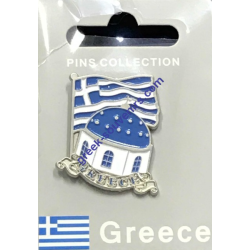  Καρφίτσα πέτου  Σημαία Greece