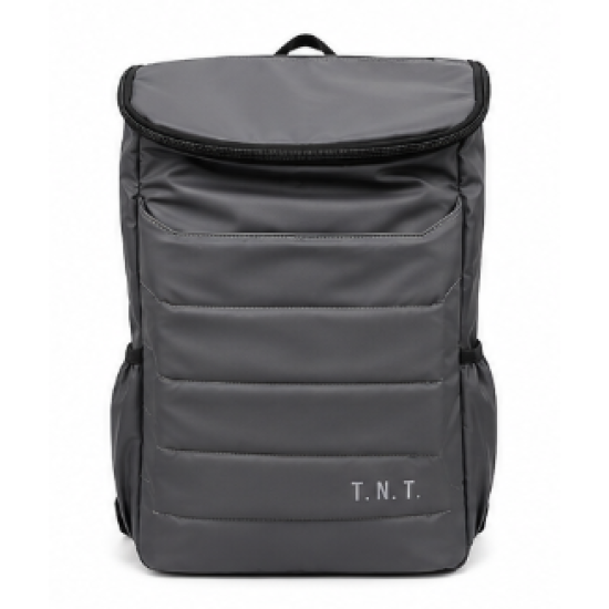 Σακίδιο Πλάτης T.N.T. Roll Top Αδιάβροχο με Θήκη Laptop 15.6" – Γκρι