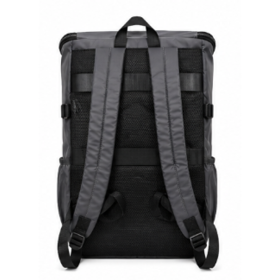 Σακίδιο Πλάτης T.N.T. Roll Top Αδιάβροχο με Θήκη Laptop 15.6" – Γκρι