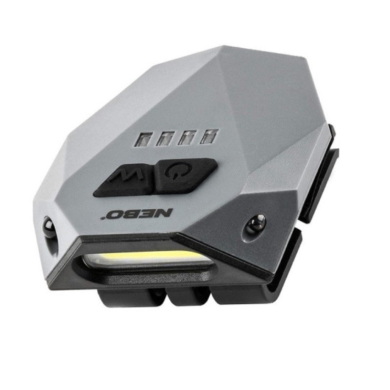 NEBO Επαναφορτιζόμενος Φακός Einstein Cap LED IPX5 50LM