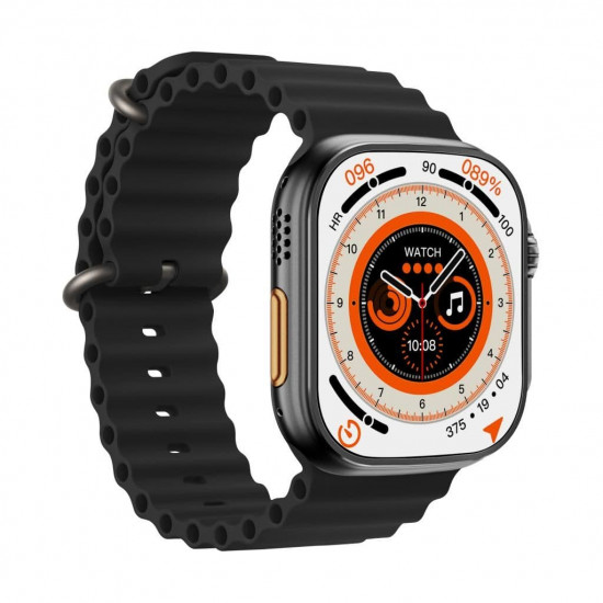 XO Smartwatch Sport M8 Pro Call Watch Black Σετ 2 Ρολογιών