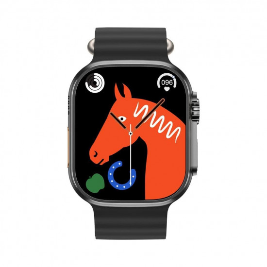 XO Smartwatch Sport M8 Pro Call Watch Black Σετ 2 Ρολογιών