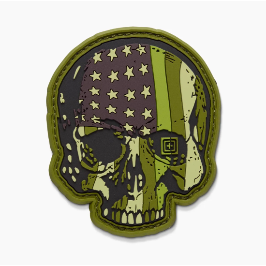 5.11 Patch Patriot Skull 