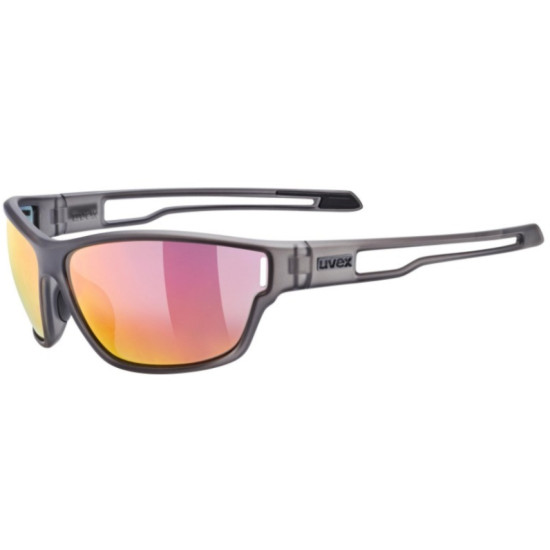 UVEX Γυαλιά Ηλίου Sportstyle 806 Smoke Matt/Mirror Red