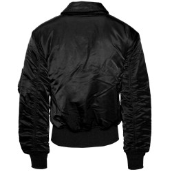 Alpha Industries CWU 45/P Bomber Μπουφάν Με Γιακά Μαύρο