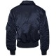 Alpha Industries CWU 45/P Bomber Μπουφάν Με Γιακά Μπλε