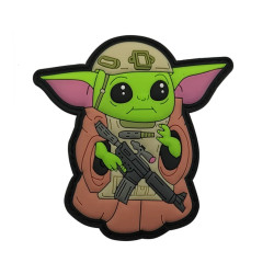 Patch PVC 3D Baby Grogu 