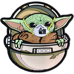 Patch PVC 3D Baby Yoda  