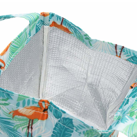 AMBER Ισοθερμική Τσάντα Φαγητού 8L AM3005 Flamingo