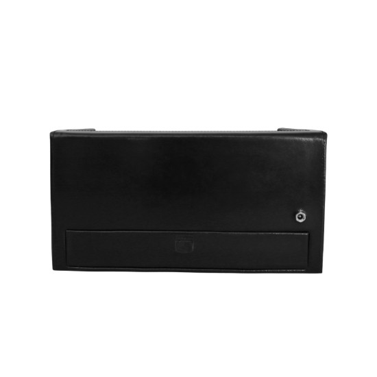 DAVIDTS Θήκη Ρολογιών/Κουρδιστήρι Δερμάτινο 390484-01 Μαύρο 