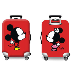 AMBER Κάλυμμα Βαλίτσας Medium Mickey-Minnie AM134-02
