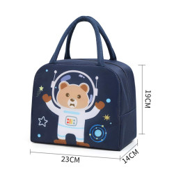 AMBER Ισοθερμική Τσάντα Φαγητού 5,5L AM3003 Blue Astronaut