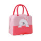 AMBER Ισοθερμική Τσάντα Φαγητού 5L AM3009 Pink Bunny 3D