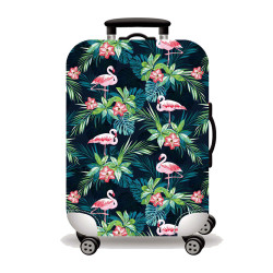 AMBER Κάλυμμα Βαλίτσας Large Tropical Flamingo AM369-03