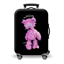 AMBER Κάλυμμα Βαλίτσας Large KAWS With Thorns AM635-03