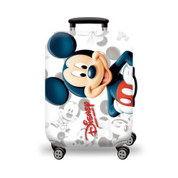 AMBER Κάλυμμα Βαλίτσας Small White Mickey Mouse AM766-01