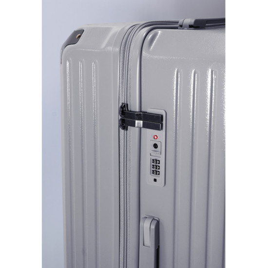 BENZI Βαλίτσα Μεσαία Trunk BZ5790 Γκρι 