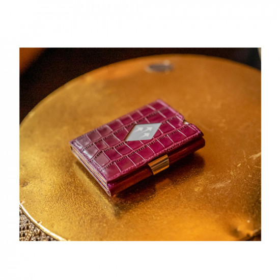 EXENTRI Θήκη Καρτών EXM504 Multi Caiman Purple 