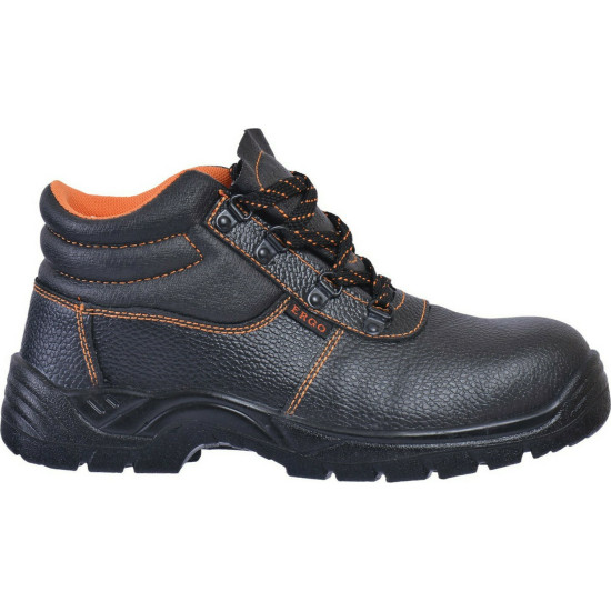 ERGOSHOES Μποτάκι Ασφαλείας Aris SB Μαύρο