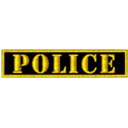 Σήμα Στήθους Ελληνικής Αστυνομίας Police Κίτρινο